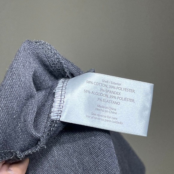 Wildfox Easy Does It Statement Sweatshirt Gray and Rainbow Top Split Side - Picture 5 of 6